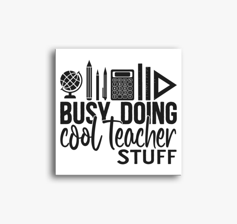 Teacher stuff vászonkép