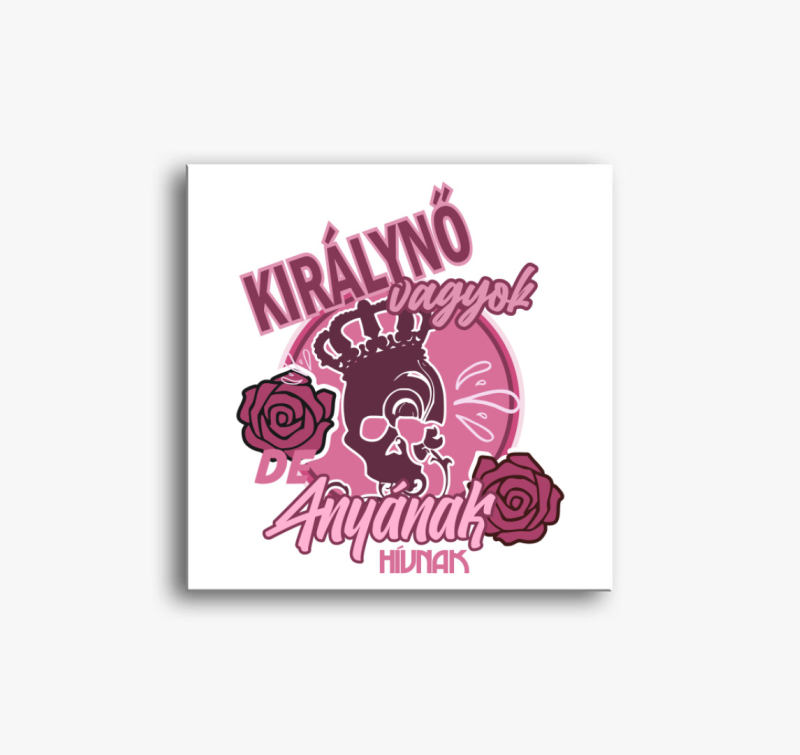 Király Anya minta vászonkép