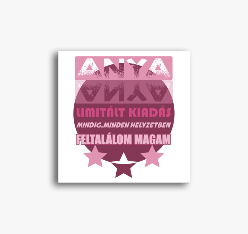 Anya minta limitált kiadás vászonkép