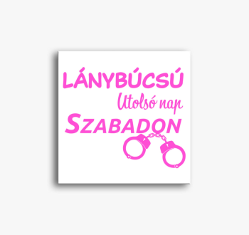 Lánybúcsú utolsó nap...