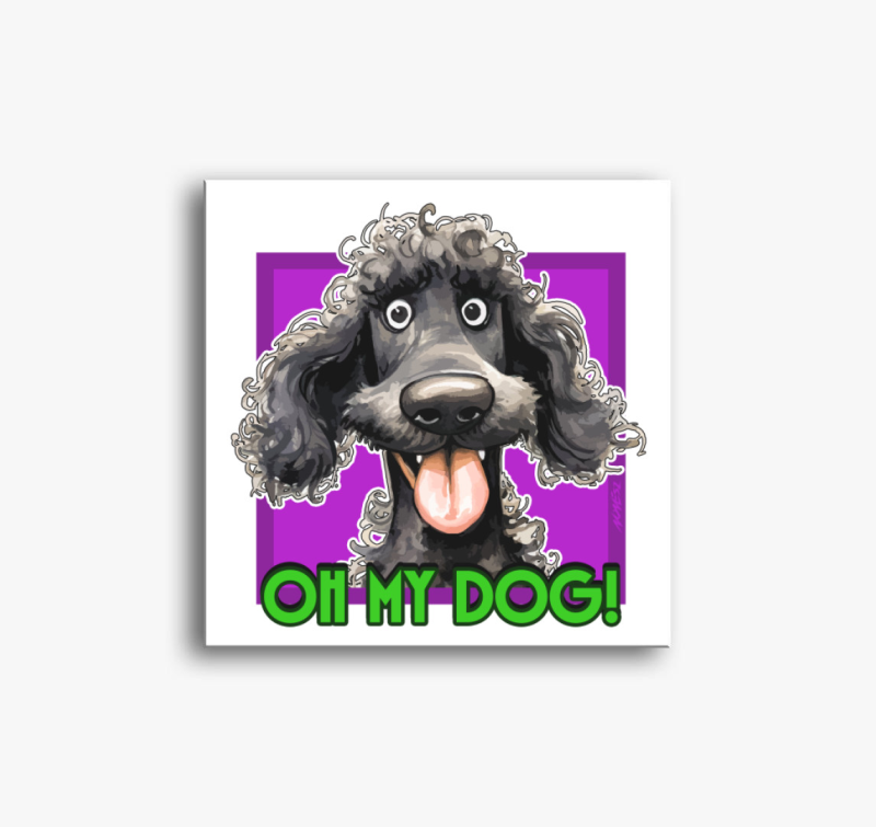 Uszkár kutya vászonkép