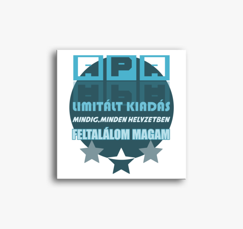 Apa minta limitált kiadás vászonkép