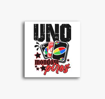 UNO kártyás vászonké