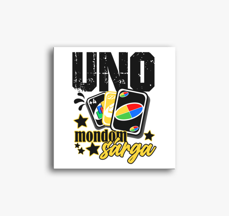 UNO minta kedvenc vászonkép