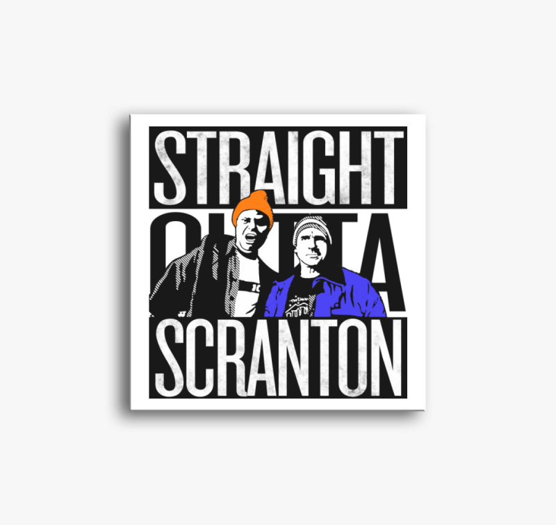 Straight Outta Scranton vászonkép
