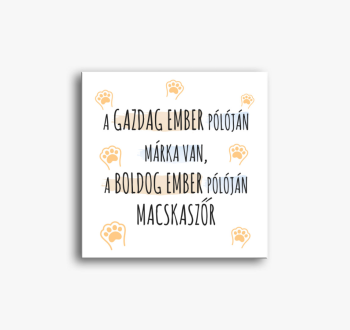 A boldog ember vászo...