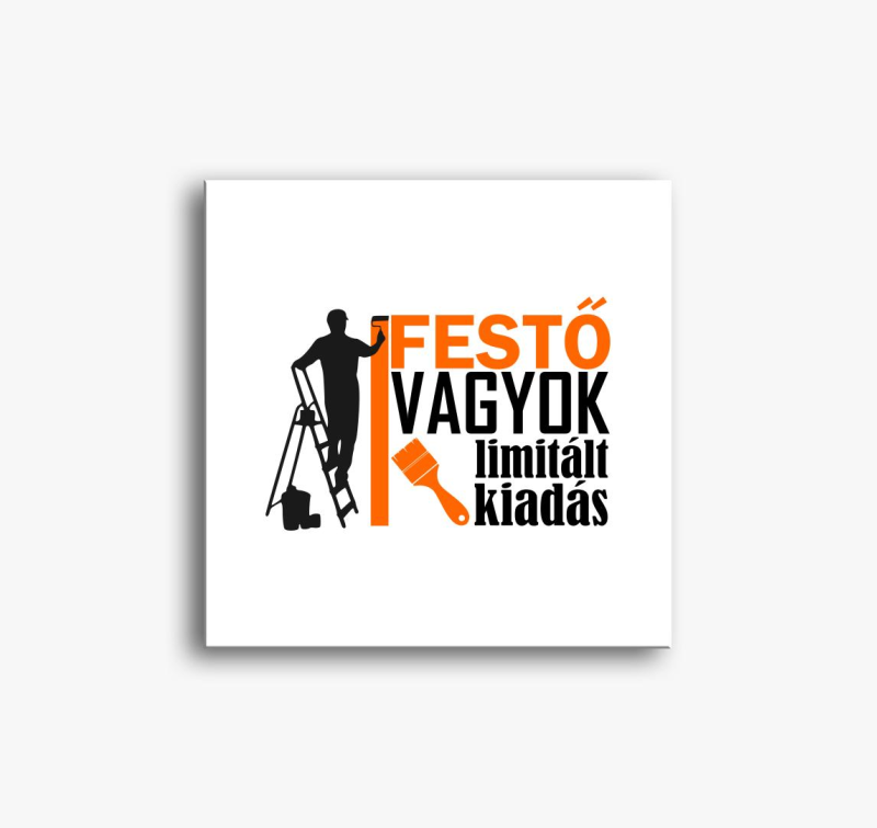 Festő vagyok vászonkép