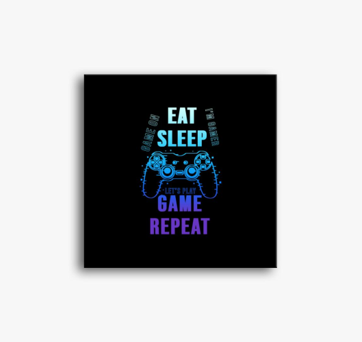 Eat sleep play game repeat vás...