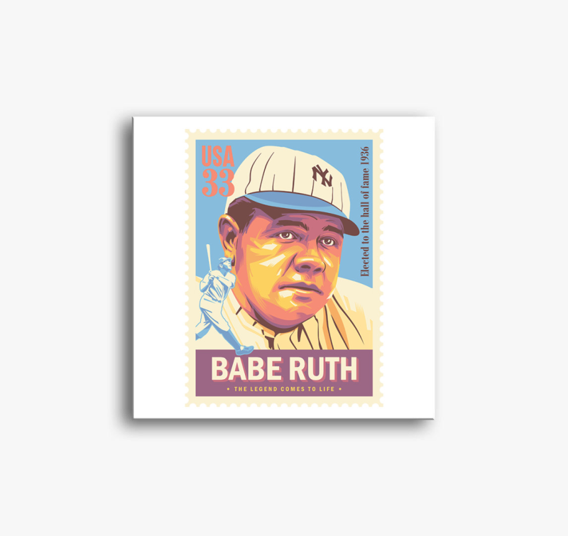 Babe Ruth  vászonkép