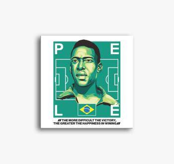 Pelé vászonkép