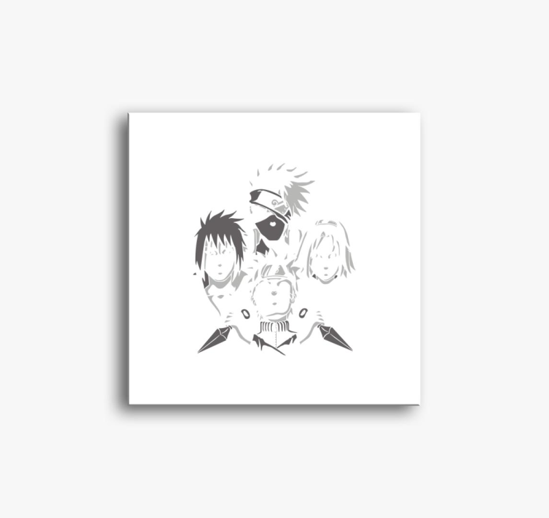 Naruto 7-es csapat vászonkép