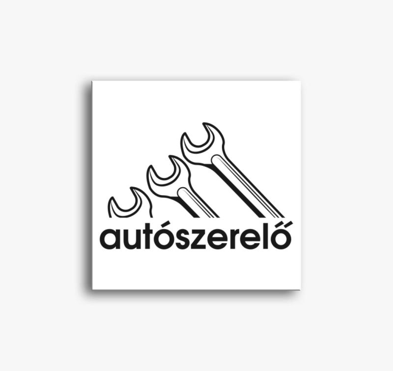 Autószerelő márka vászonkép