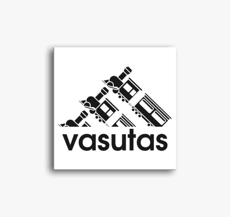 Vasutas márka vászonkép