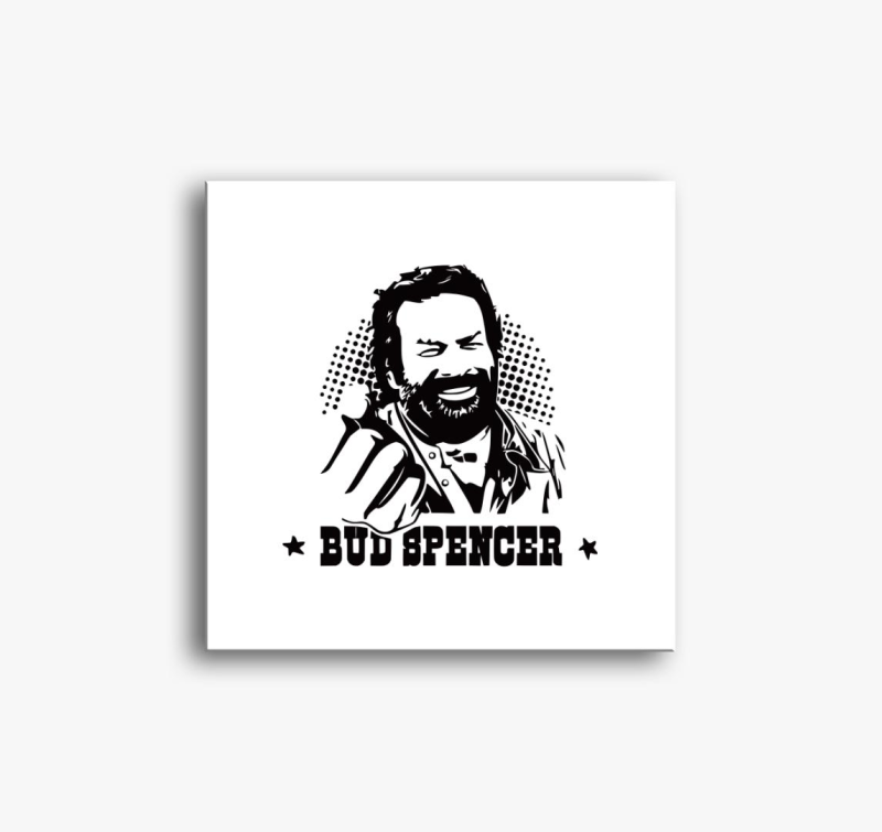 Bud Spencer öklös vászonkép