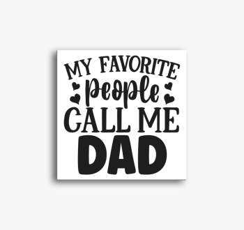 Call me DAD vászonké