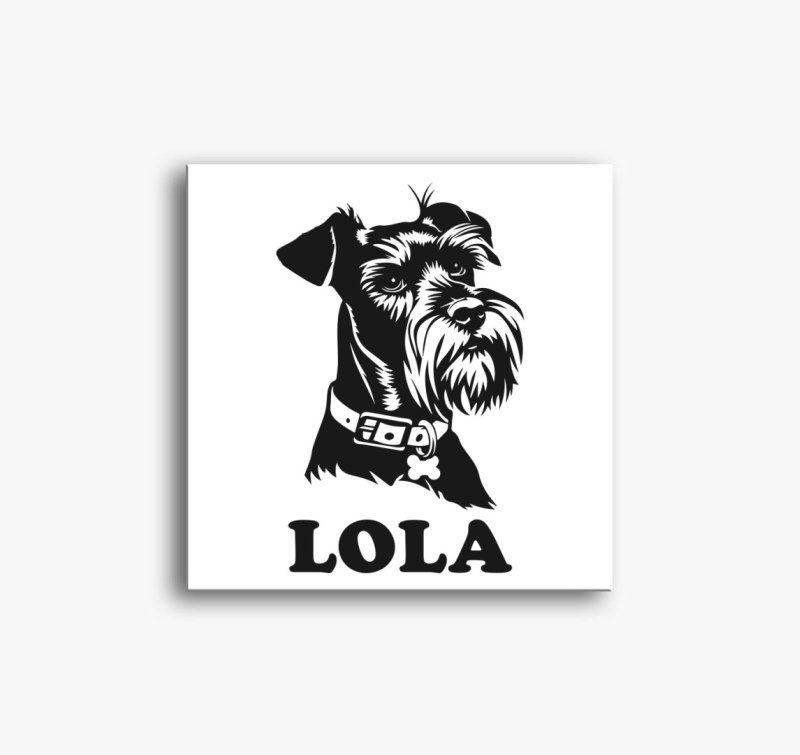 Schnauzer névvel 6 vászonkép
