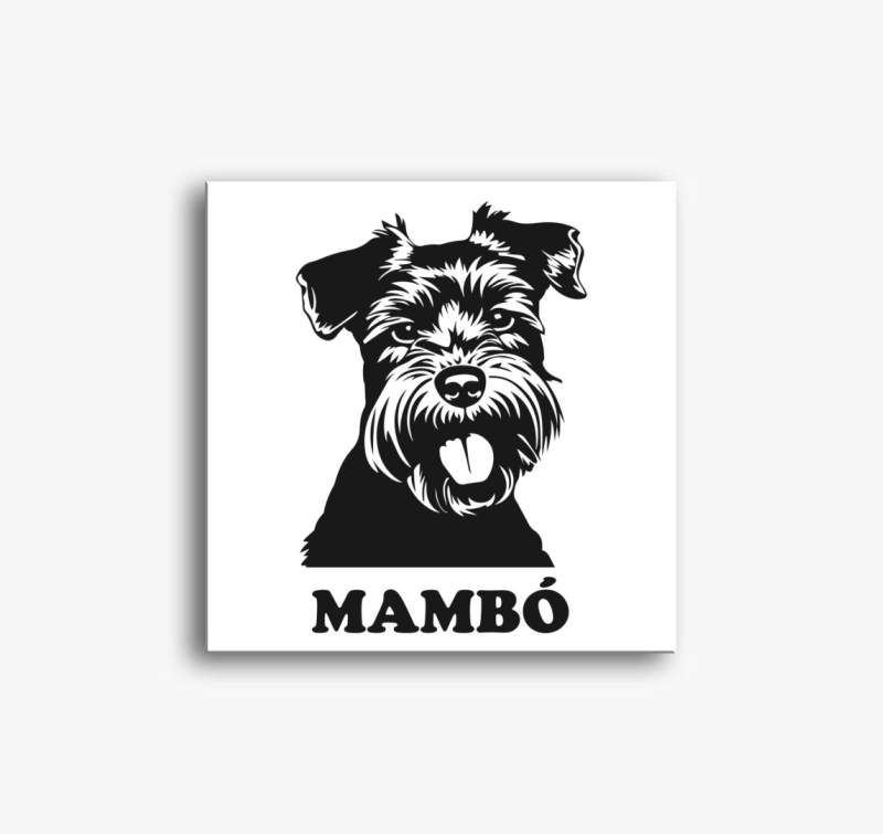 Schnauzer névvel 9 vászonkép