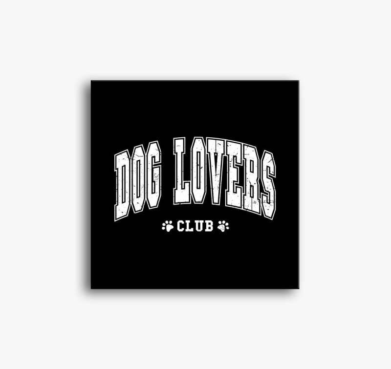 Dog Lovers Club vászonkép
