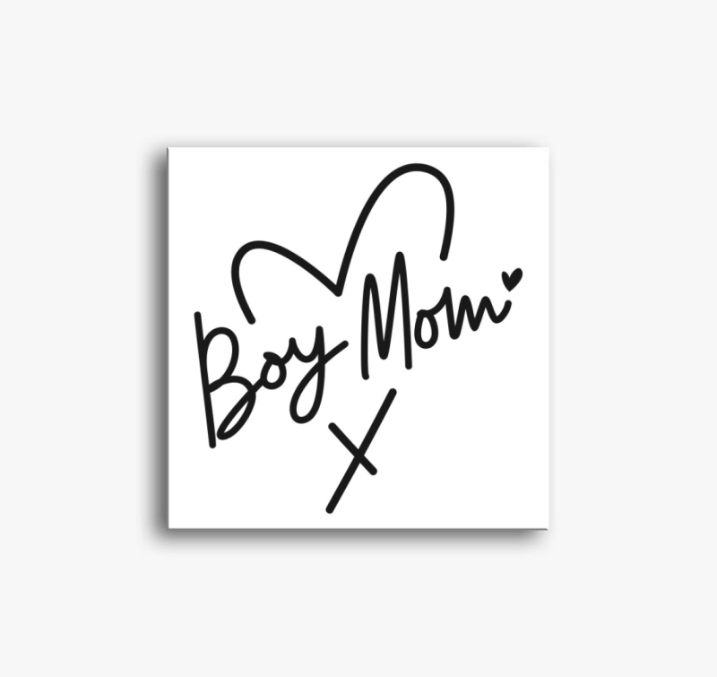 Boy Mom vászonkép
