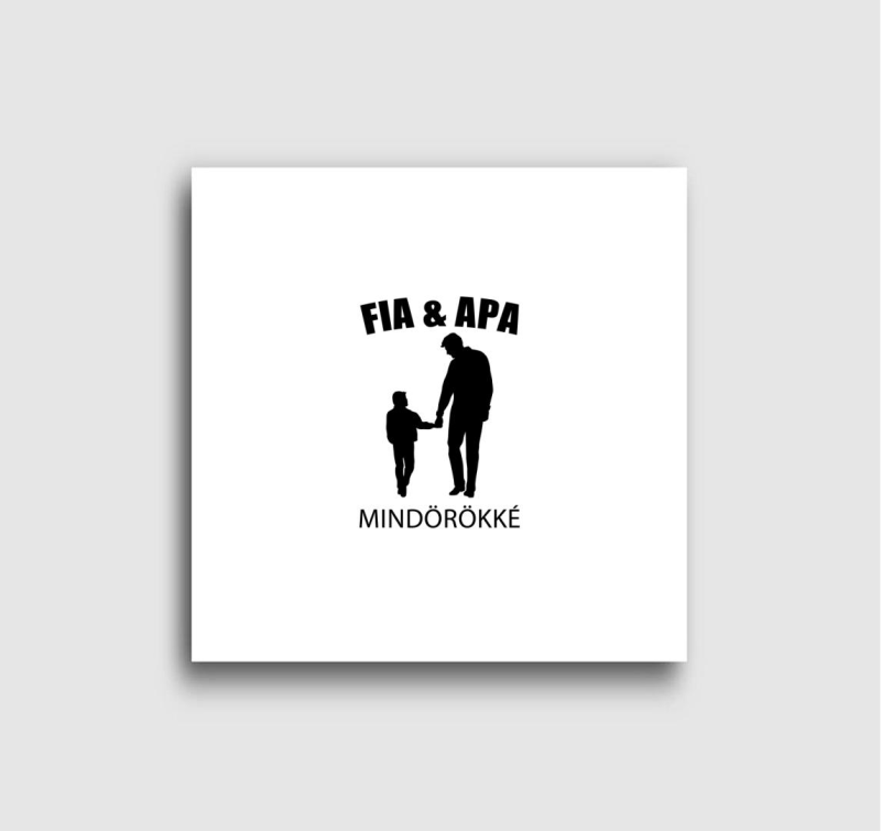 Apa és fia mindörökké vászonkép