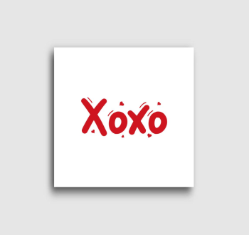 xoxo szív vászonkép