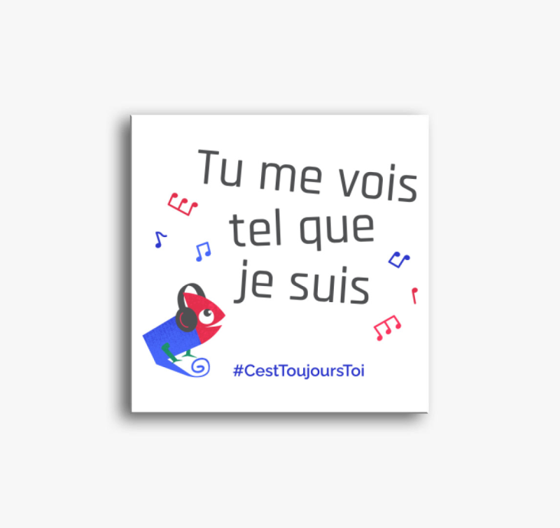 Olyannak látsz, amilyen vagyok férfi-2 vászonkép