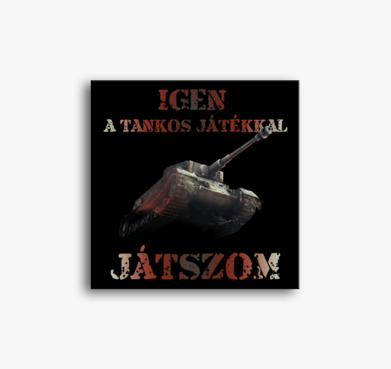 Igen a tankos játékkal játszom vászonkép