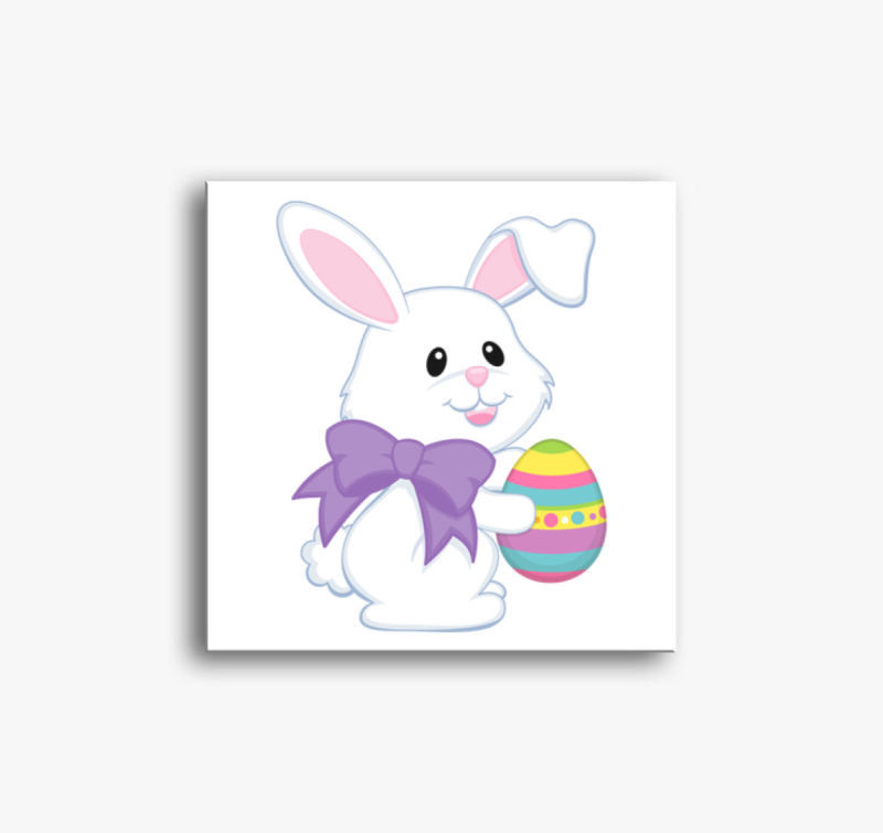 Húsvéti nyuszi vászonkép