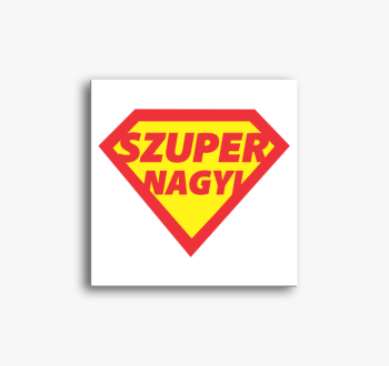 Szuper nagyi vászonk