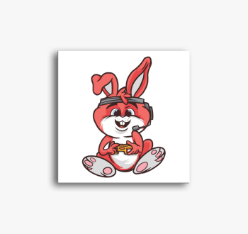 Gamer nyuszi vászonk