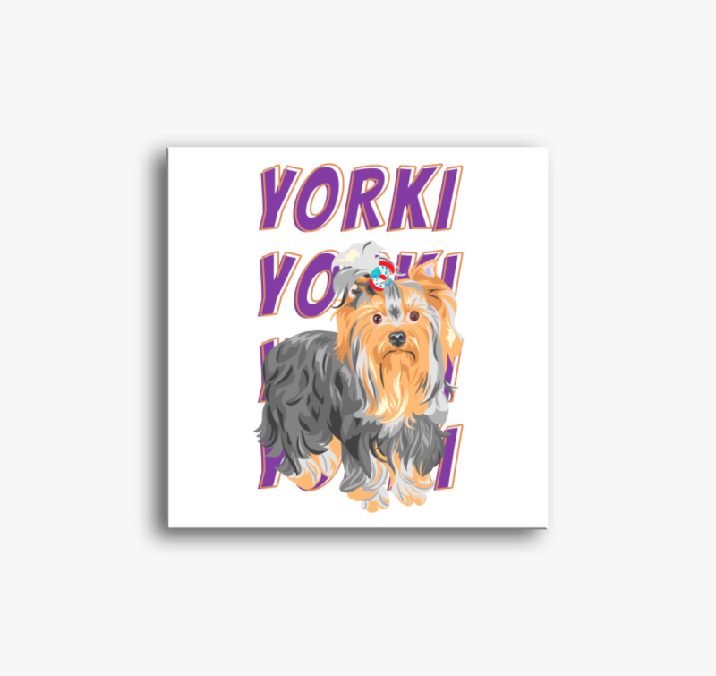 Yorki mintás vászonkép