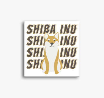 Shiba inu mintás vás