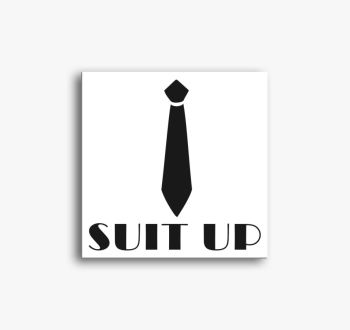 SUIT UP simple vászo