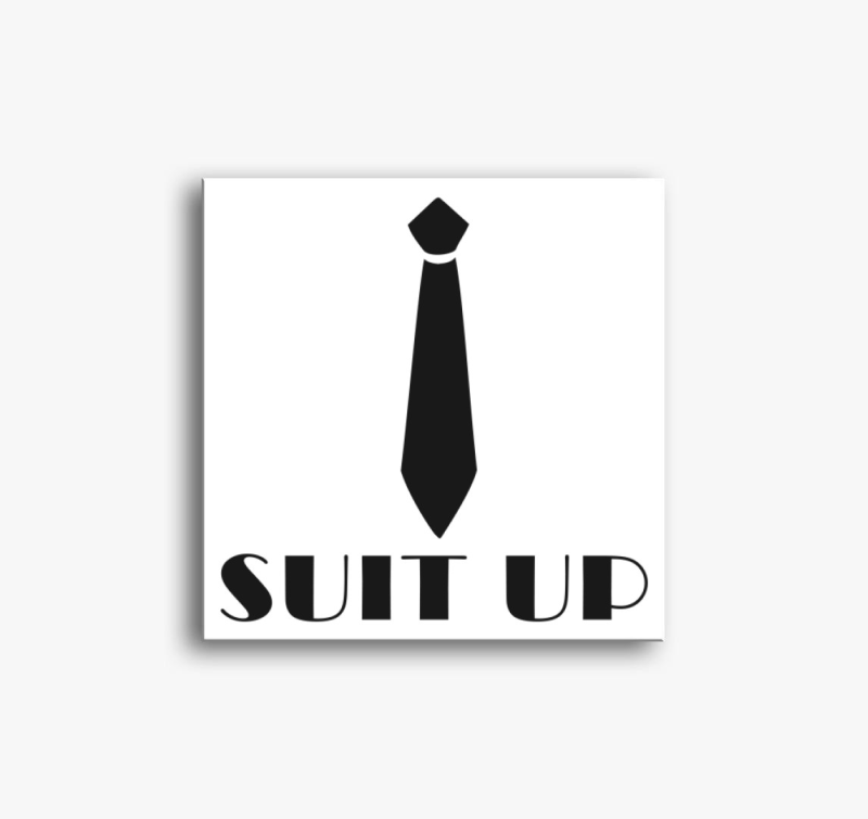 SUIT UP simple vászonkép