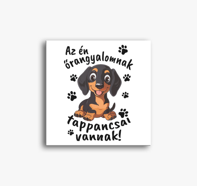 Tacsi Az én őrangyalomnak tappancsai vannak vászonkép