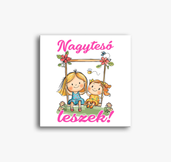 Nagytesó leszek, kis...