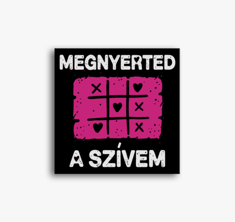 Megnyerted a szívem vászonkép