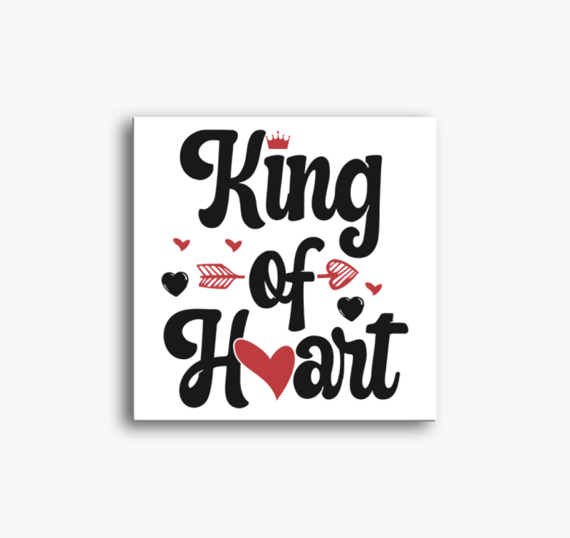 A szívem királya vászonkép
