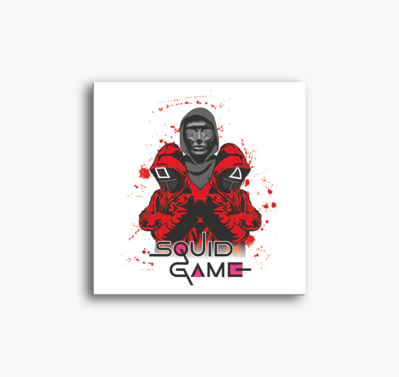 Squid Game Festve vászonkép