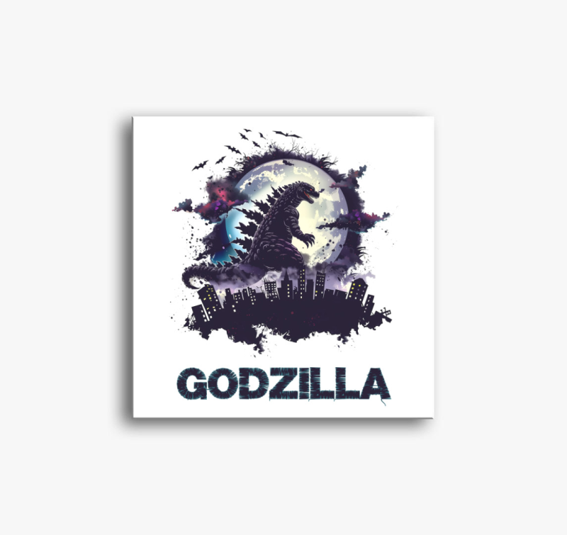 Godzilla a városban vászonkép