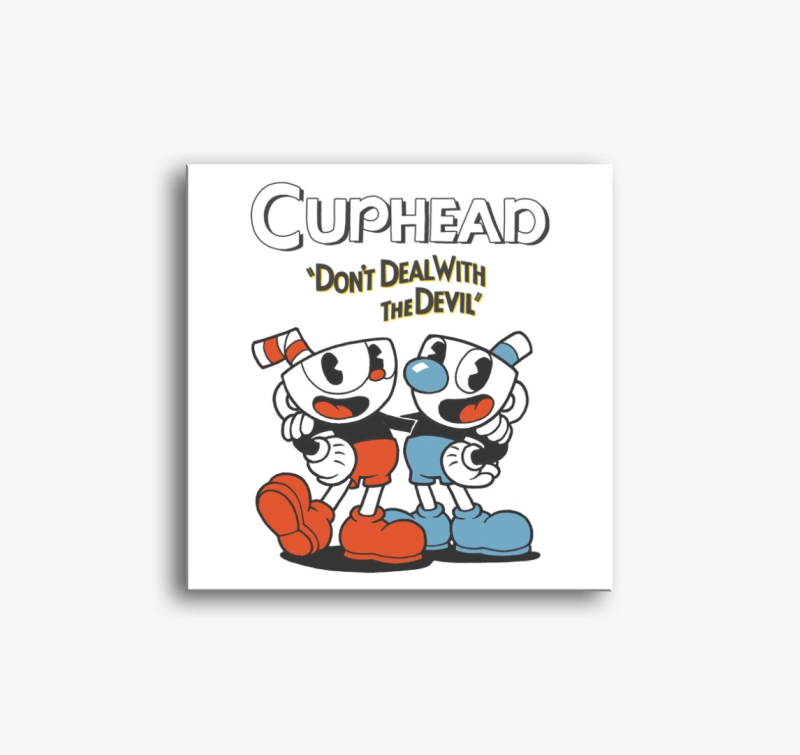 Cuphead - Don't deal with the devil vászonkép