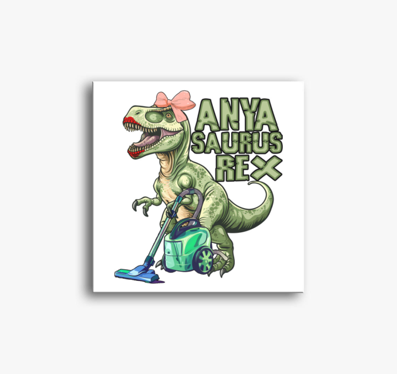 Anya saurus rex vászonkép