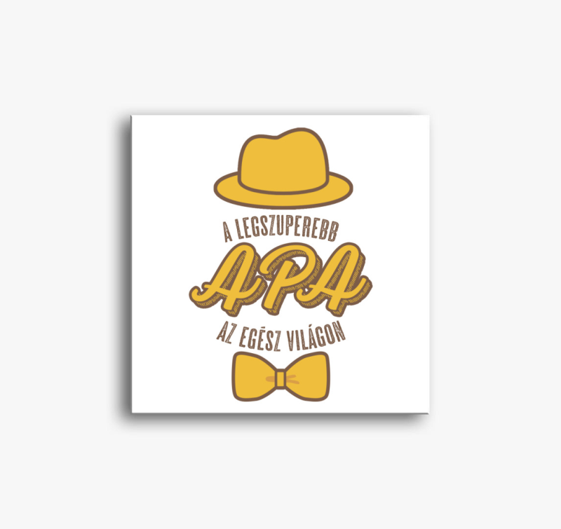 A legszuperebb apa vászonkép