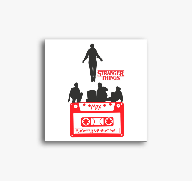 Stranger Things - Running up that hill vászonkép