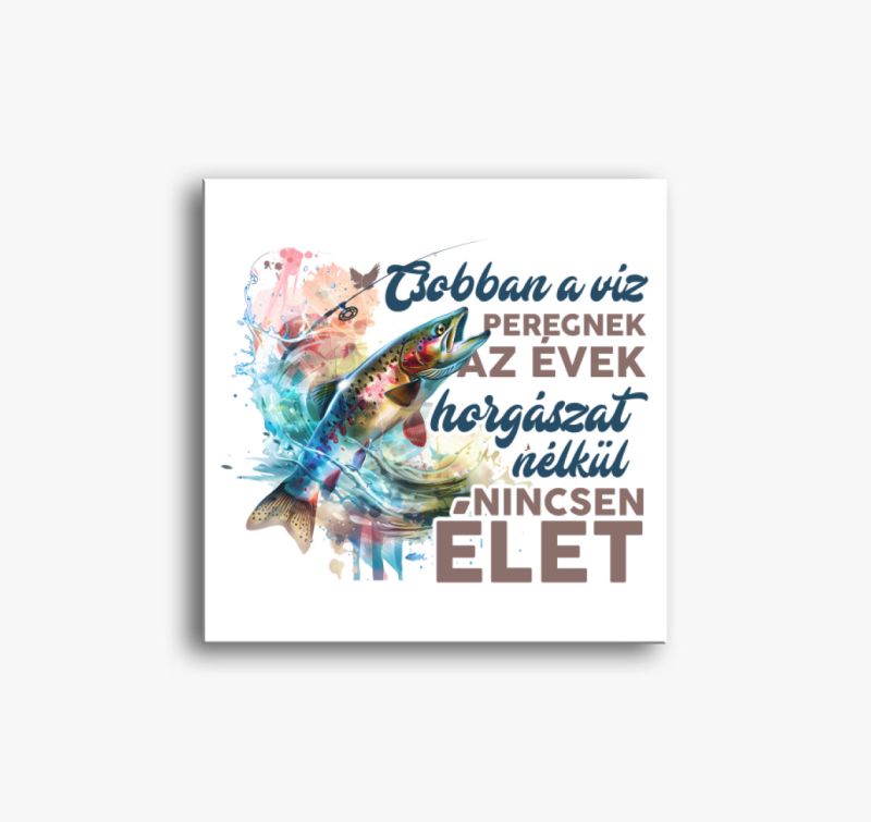 Csobban a víz, peregnek az évek vászonkép