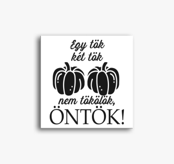 Tökös vászonkép