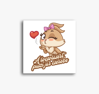 A locsolásért puszi ...