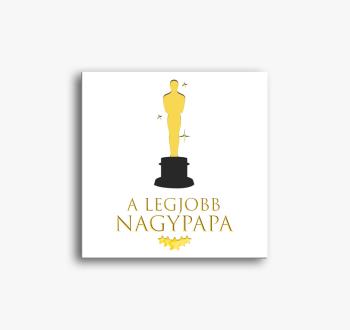 A legjobb nagypapa Oscar díj vászonkép