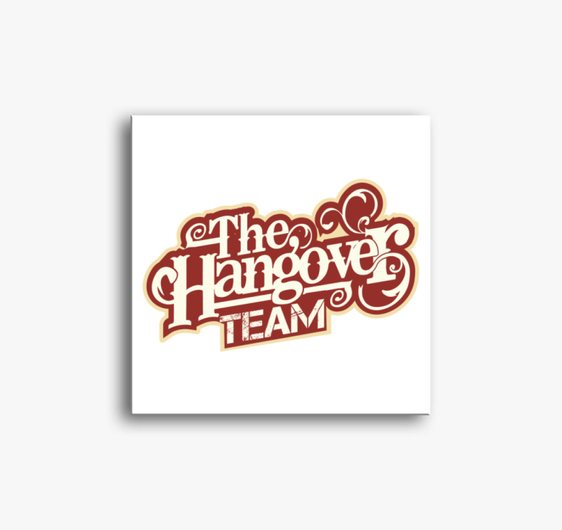 The Hangover Team vászonkép