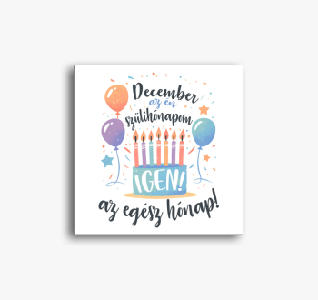 Az én szülihónapom v...